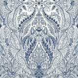 Jaipur Paisley Damask Wall Mural by Damask Resource Library