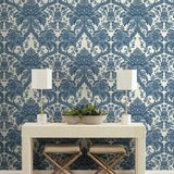 French Artichoke Damask Wallpaper by Damask Resource Library