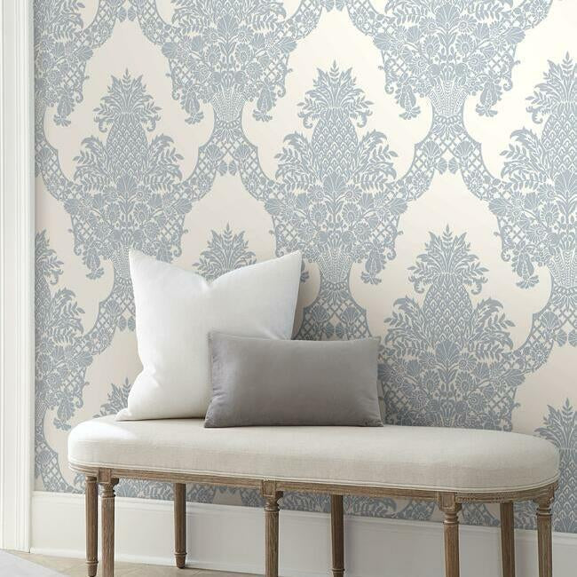 Pineapple Wallpaper by Damask Resource Library