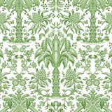 Palmetto Palm Damask Wallpaper by Damask Resource Library