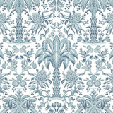 Palmetto Palm Damask Wallpaper by Damask Resource Library