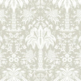 Palmetto Palm Damask Wallpaper by Damask Resource Library