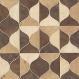 Burlwood Ogee Wallpaper by Candice Olson Wallcoverings