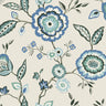 Dahlia Blooms Wallpaper by Greenhouse Wallpaper