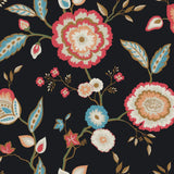 Dahlia Blooms Wallpaper by Greenhouse Wallpaper