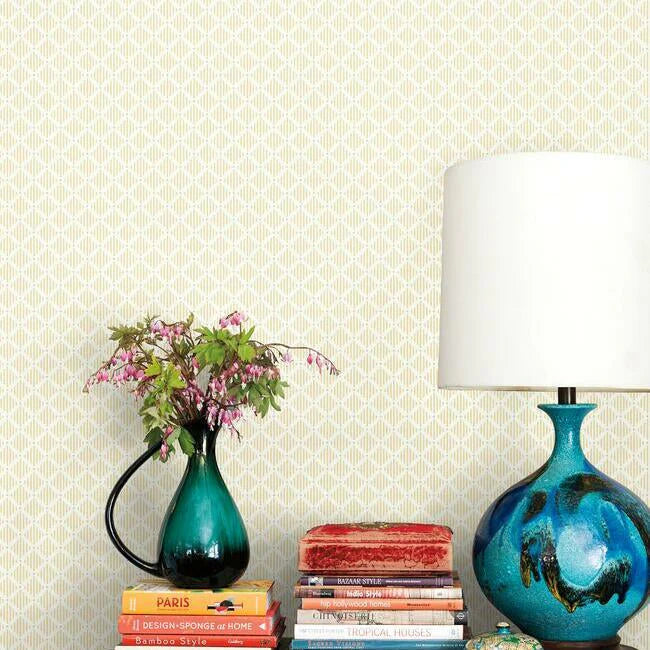 Diamond Gate Wallpaper by Grandmillennial Wallpaper