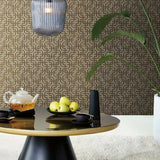 Dynastic Lattice Wallpaper by Ronald Redding Wallpaper