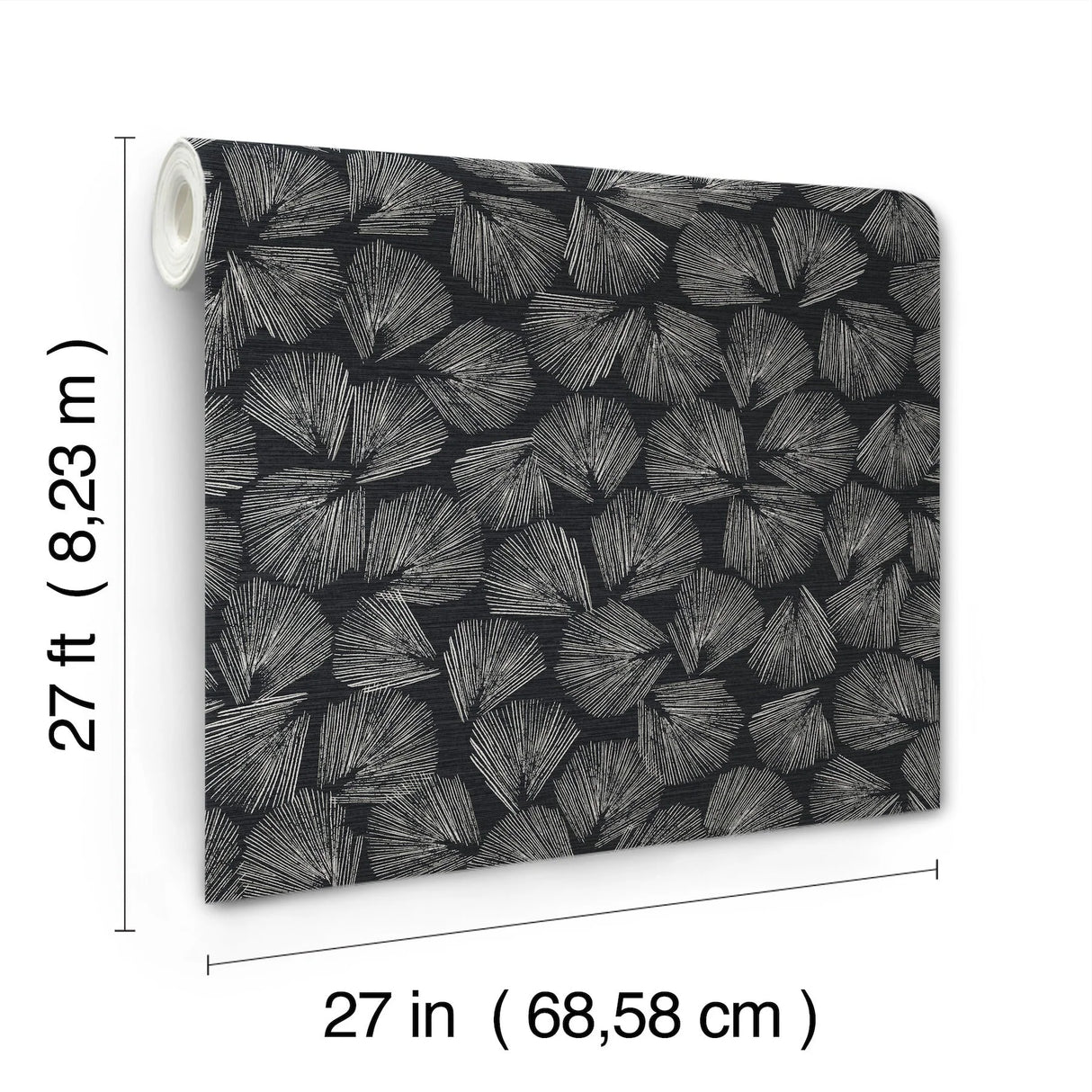 Elora Leaf Wallpaper by Lemieux Et Cie Wallpaper