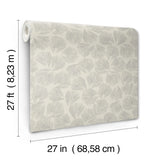 Elora Leaf Wallpaper by Lemieux Et Cie Wallpaper