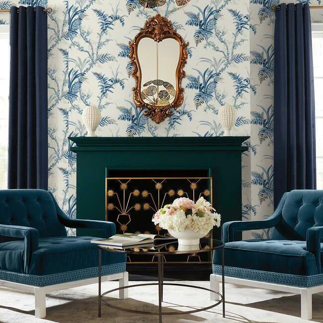 Enchanted Fern Wallpaper by Grandmillennial Wallpaper