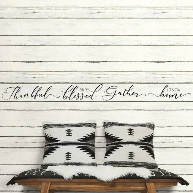 Shiplap Planks Wallpaper by Simply Farmhouse