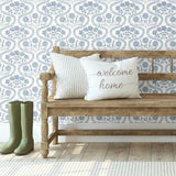 Folksy Floral Wallpaper by Simply Farmhouse