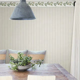 In Stitches Stripe Wallpaper by Simply Farmhouse