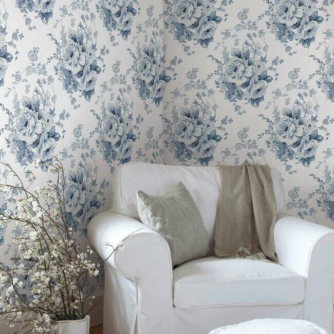 Heritage Rose Wallpaper by Simply Farmhouse