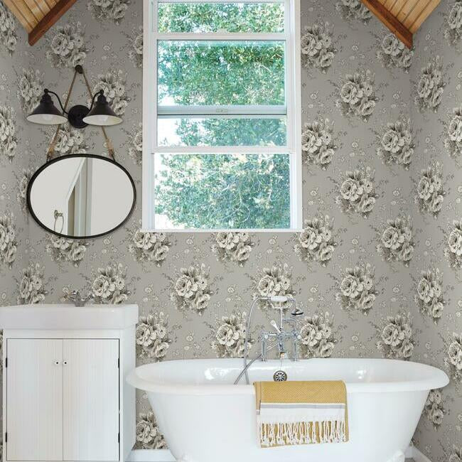 Heritage Rose Wallpaper by Simply Farmhouse