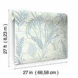 Fernwater Cranes Wallpaper by Grandmillennial Wallpaper