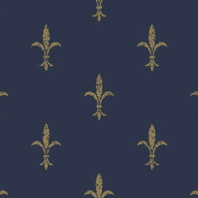 Fleur De Lis Wallpaper by Ronald Redding Wallpaper