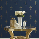 Fleur De Lis Wallpaper by Ronald Redding Wallpaper