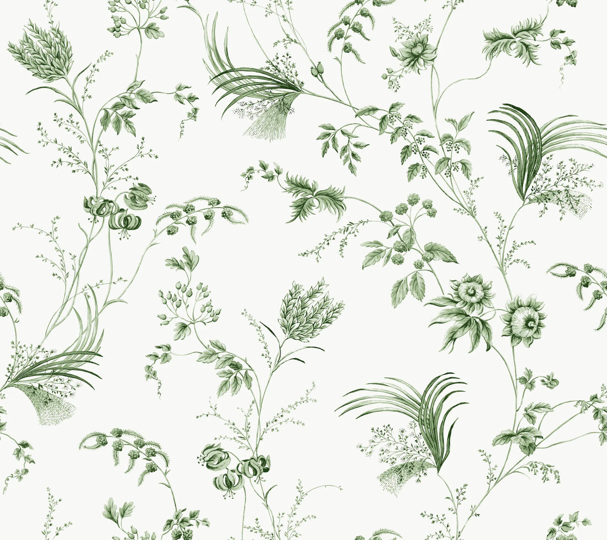 Floral Lace Wallpaper by Ronald Redding Wallpaper