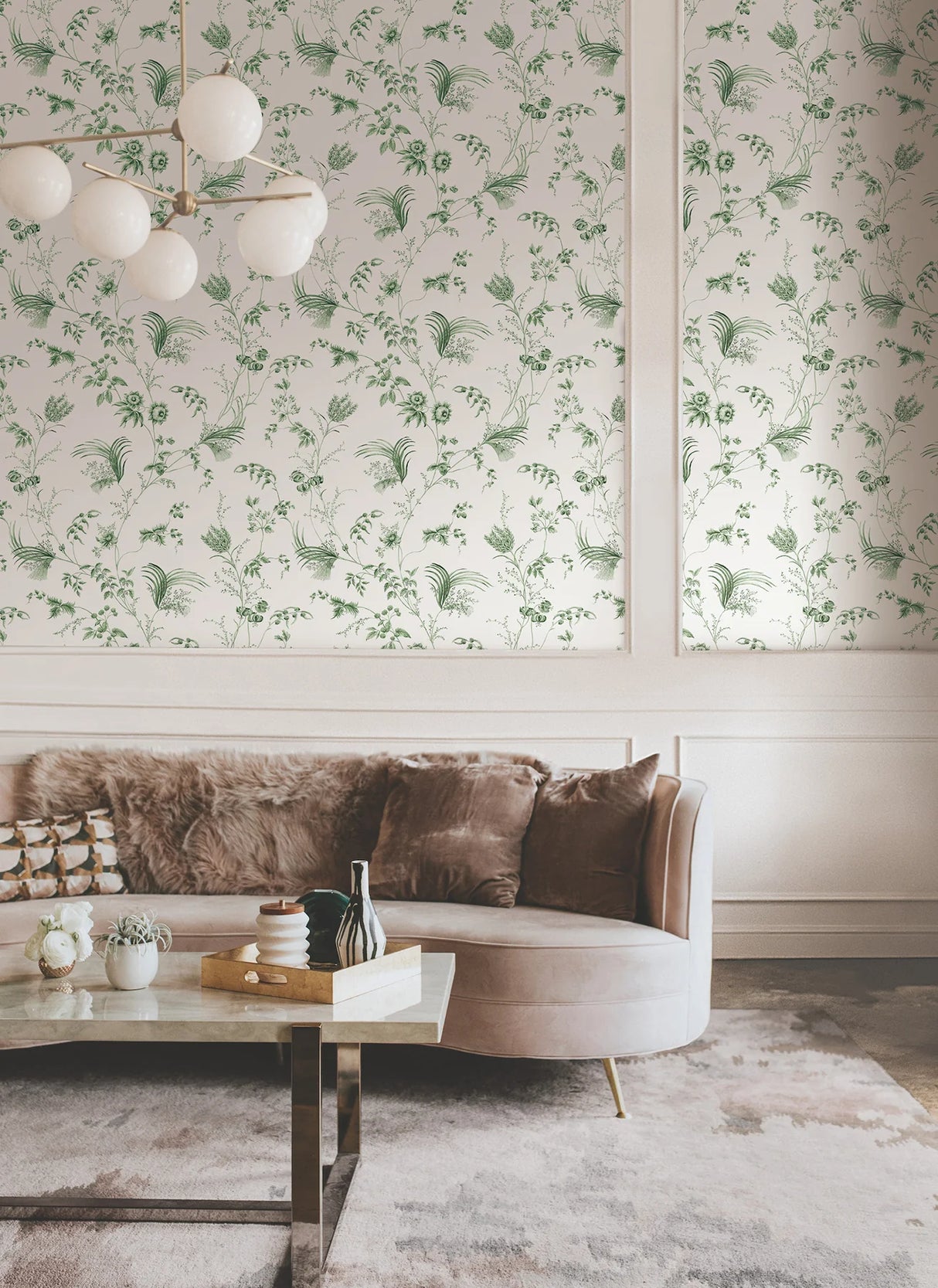 Floral Lace Wallpaper by Ronald Redding Wallpaper