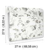 Floral Lace Wallpaper by Ronald Redding Wallpaper