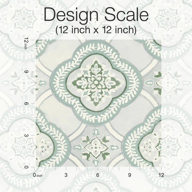 Garden Trellis Wallpaper by Greenhouse Wallpaper