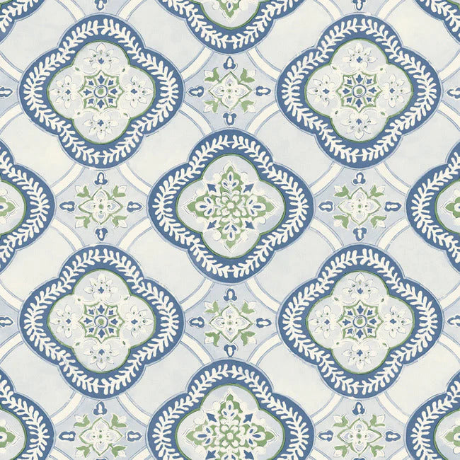 Garden Trellis Wallpaper by Greenhouse Wallpaper