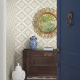 Garden Trellis Wallpaper by Greenhouse Wallpaper