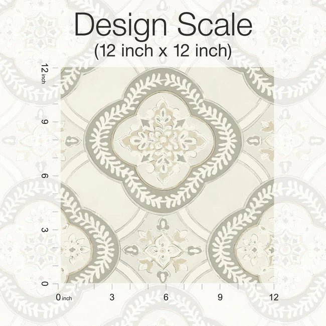 Garden Trellis Wallpaper by Greenhouse Wallpaper