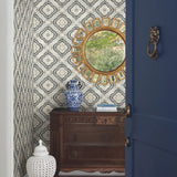 Garden Trellis Wallpaper by Greenhouse Wallpaper