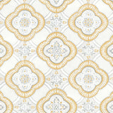 Garden Trellis Wallpaper by Greenhouse Wallpaper