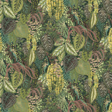 Greenery Mura Wallpaper by Greenhouse Wallpaper