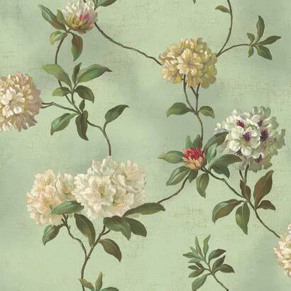 Rhodedendrum with Script Wallpaper by Open Sheet