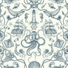 Deep Sea Toile Wallpaper by Open Sheet