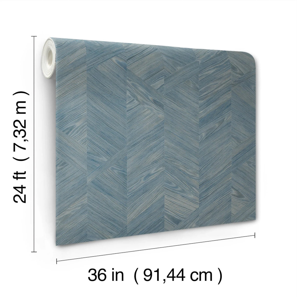 Interlocking Wood Wallpaper by Ronald Redding Wallpaper