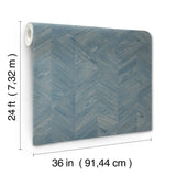 Interlocking Wood Wallpaper by Ronald Redding Wallpaper