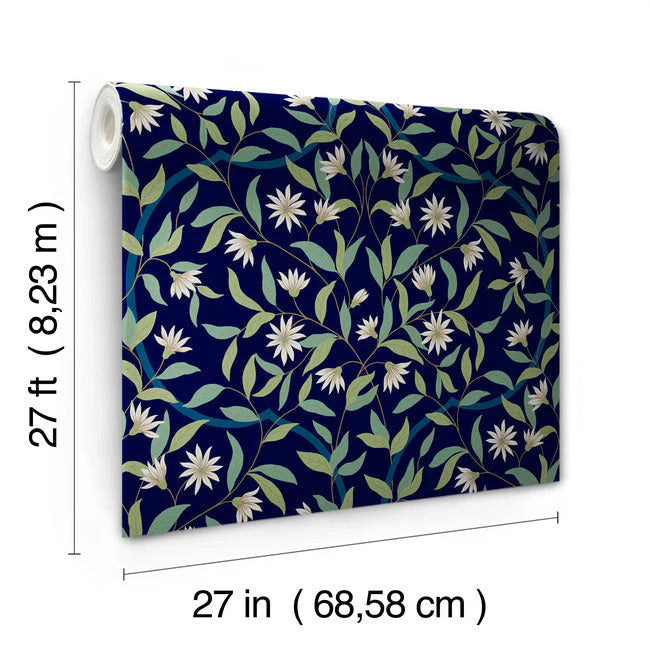 Jasmine Wallpaper by Greenhouse Wallpaper