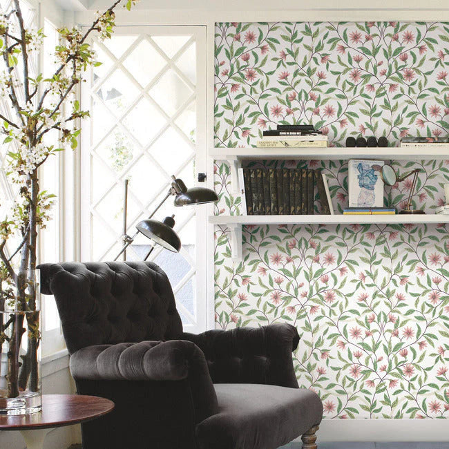 Jasmine Wallpaper by Greenhouse Wallpaper