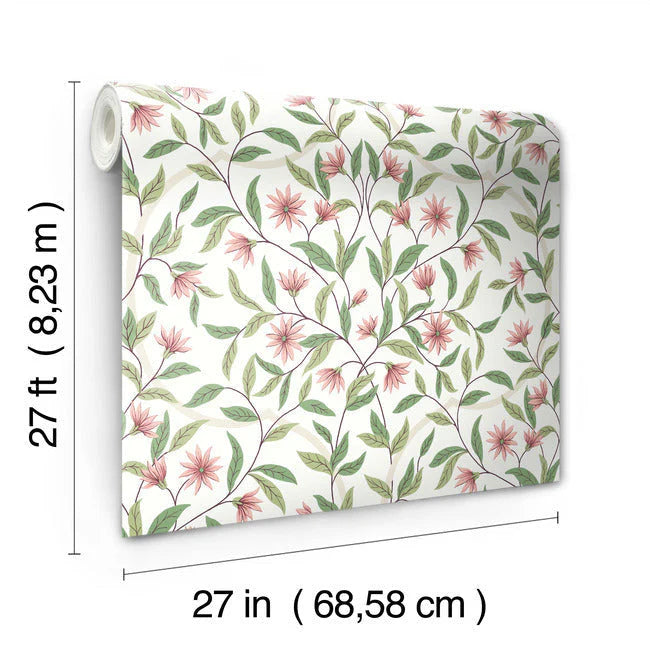 Jasmine Wallpaper by Greenhouse Wallpaper