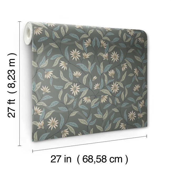 Jasmine Wallpaper by Greenhouse Wallpaper