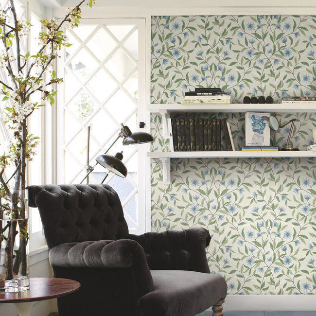 Jasmine Wallpaper by Greenhouse Wallpaper