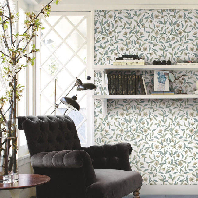 Jasmine Wallpaper by Greenhouse Wallpaper
