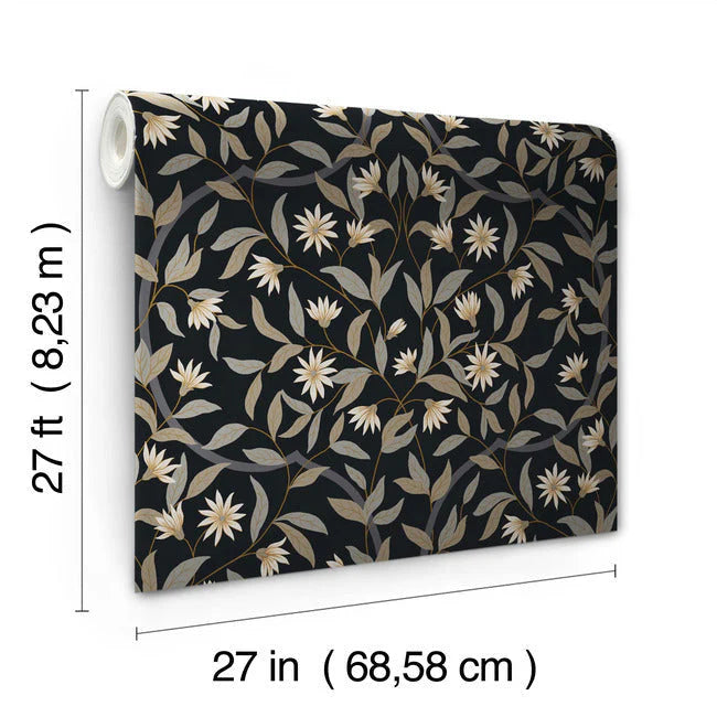 Jasmine Wallpaper by Greenhouse Wallpaper