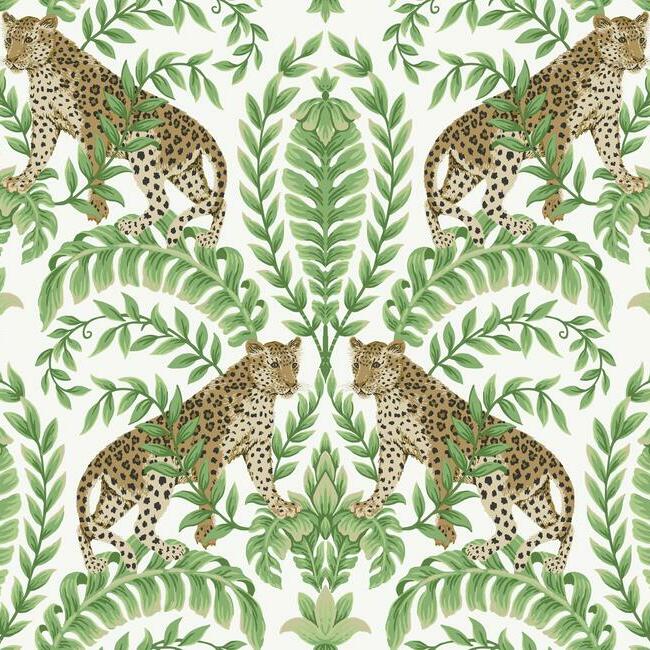 Jungle Leopard Wallpaper by Ronald Redding Wallpaper