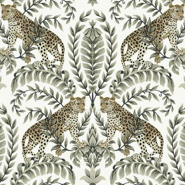 Jungle Leopard Wallpaper by Ronald Redding Wallpaper