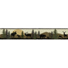 Scenic Silhouette Wallpaper Border by Open Sheet