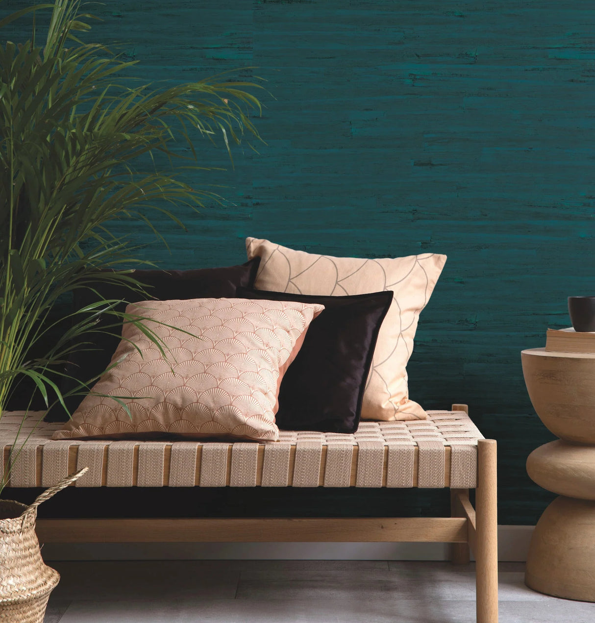 Lotus Leaf Wallpaper by Ronald Redding Wallpaper