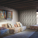 Flamed Zig Zag Wallpaper by Missoni Home