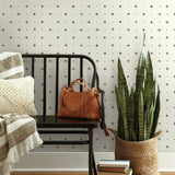 Cross Stitch Wallpaper by Magnolia Home Artful Prints + Patterns