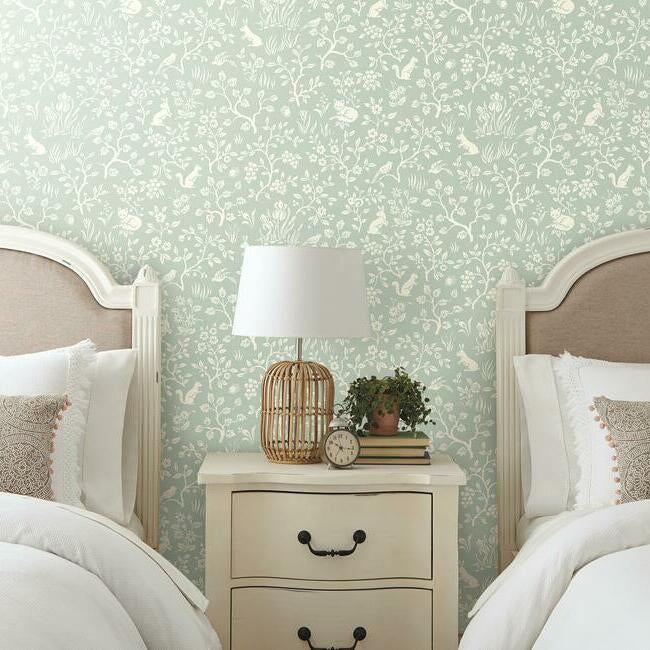 Fox & Hare Wallpaper by Magnolia Home Artful Prints + Patterns